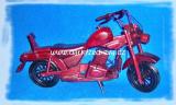 Motorka dřevěný model velký