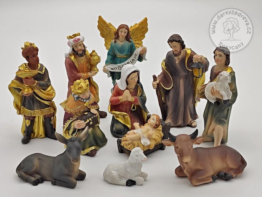 Figurky do betlému sada 11 ks 10 cm Polyresin
