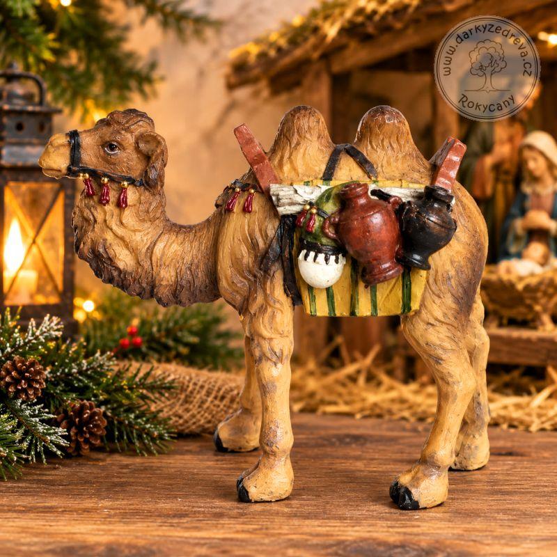 Velbloud 9 cm - figurka k betlému Polyresin
